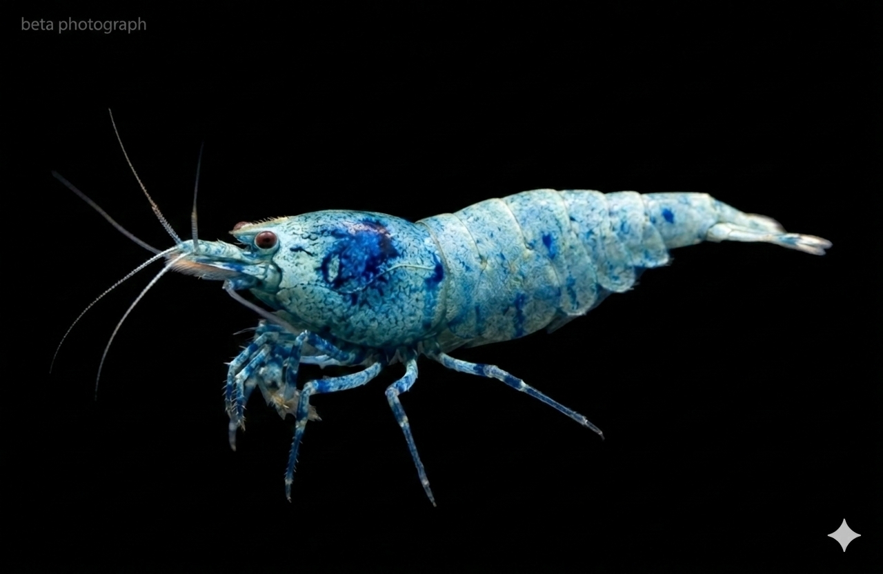 Blue Bolt Shrimp Caridina Sp 2cm